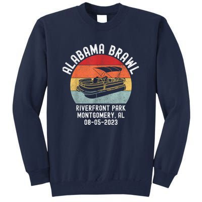 Brawl At Riverfront Park Montgomery Alabama Brawl Tall Sweatshirt