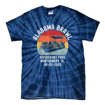 Brawl At Riverfront Park Montgomery Alabama Brawl Tie-Dye T-Shirt