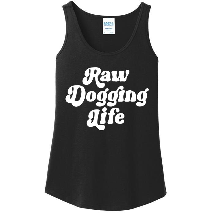 Ben Affleck Raw Dogging Life Ladies Essential Tank