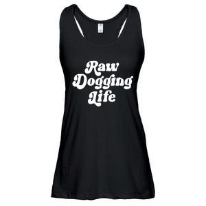 Ben Affleck Raw Dogging Life Ladies Essential Flowy Tank