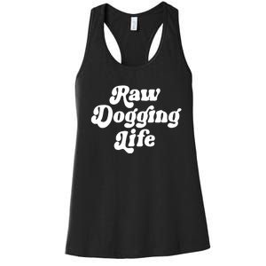 Ben Affleck Raw Dogging Life Women's Racerback Tank