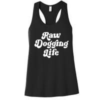 Ben Affleck Raw Dogging Life Women's Racerback Tank