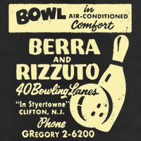 BERRA AND RIZZUTO BOWLING LANES Cool Comfort Performance Bucket Hat