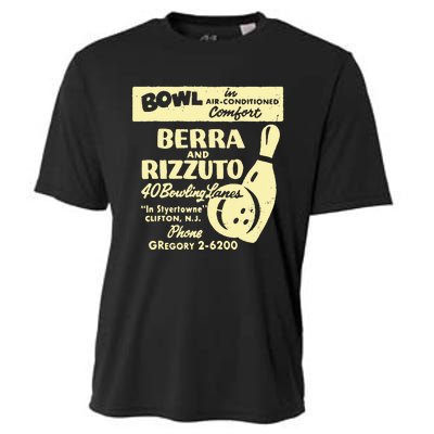 BERRA AND RIZZUTO BOWLING LANES Cooling Performance Crew T-Shirt