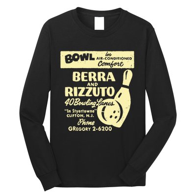 BERRA AND RIZZUTO BOWLING LANES Long Sleeve Shirt