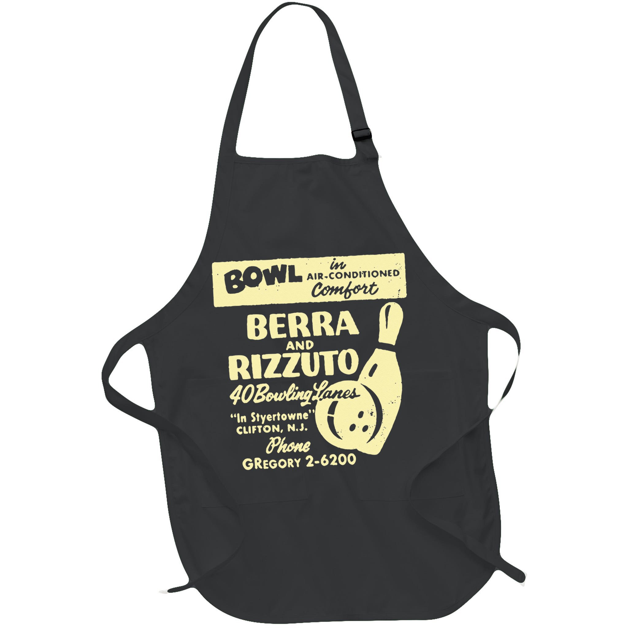 BERRA AND RIZZUTO BOWLING LANES Apron