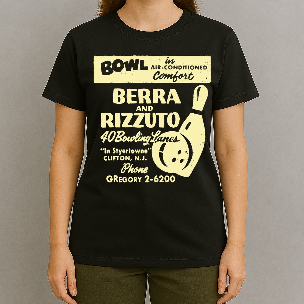 BERRA AND RIZZUTO BOWLING LANES T-Shirt
