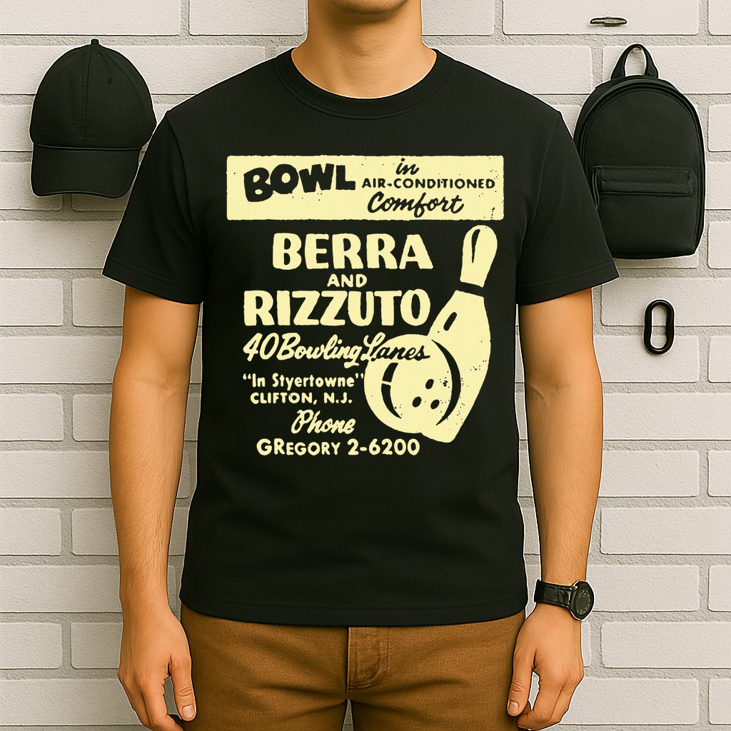 BERRA AND RIZZUTO BOWLING LANES T-Shirt