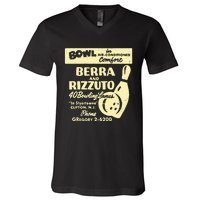 BERRA AND RIZZUTO BOWLING LANES V-Neck T-Shirt