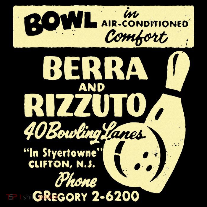 BERRA AND RIZZUTO BOWLING LANES Sustainable Bucket Hat