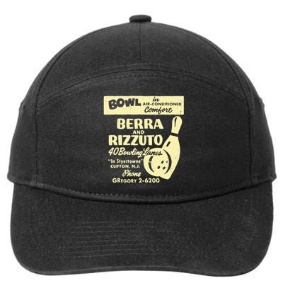 BERRA AND RIZZUTO BOWLING LANES 7-Panel Snapback Hat