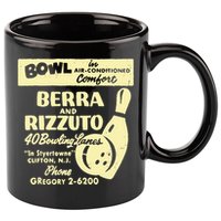 BERRA AND RIZZUTO BOWLING LANES 11oz C Handle Ceramic Mug