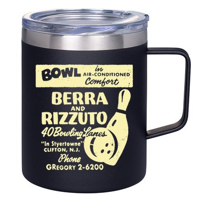 BERRA AND RIZZUTO BOWLING LANES 12oz Stainless Steel Coffee Mug