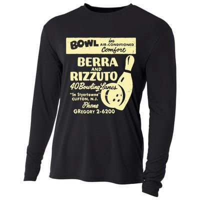 BERRA AND RIZZUTO BOWLING LANES Cooling Performance Long Sleeve Crew