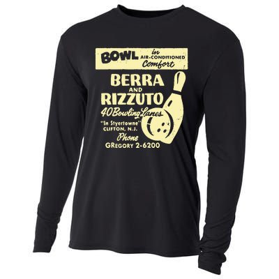 BERRA AND RIZZUTO BOWLING LANES Cooling Performance Long Sleeve Crew