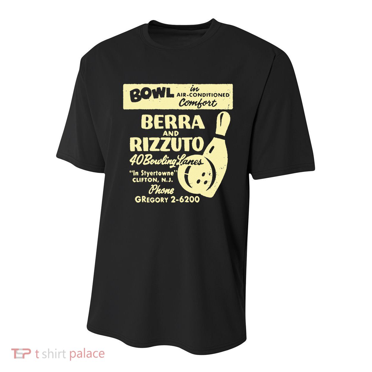 BERRA AND RIZZUTO BOWLING LANES Youth Performance Sprint T-Shirt