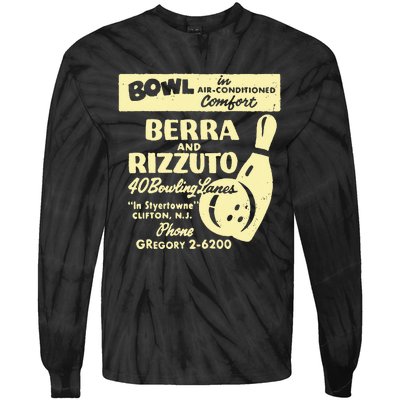 BERRA AND RIZZUTO BOWLING LANES Tie-Dye Long Sleeve Shirt