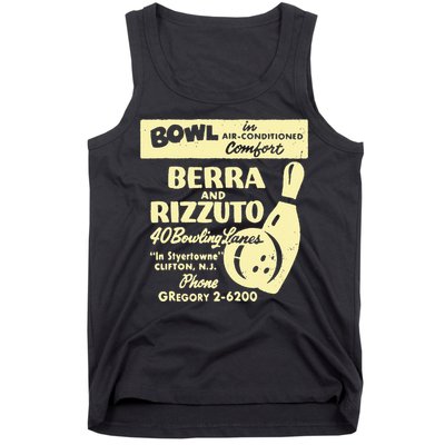 BERRA AND RIZZUTO BOWLING LANES Tank Top