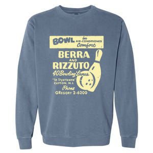 BERRA AND RIZZUTO BOWLING LANES Garment-Dyed Sweatshirt