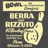 BERRA AND RIZZUTO BOWLING LANES Vector Backpack