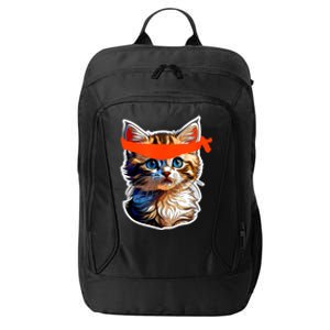 Be A Roaring Kitty Game The Stop Orange Bandana Meme City Backpack