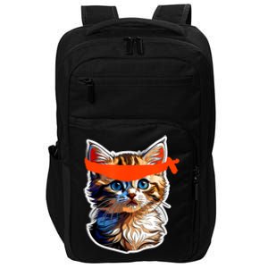 Be A Roaring Kitty Game The Stop Orange Bandana Meme Impact Tech Backpack