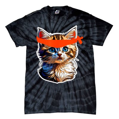 Be A Roaring Kitty Game The Stop Orange Bandana Meme Tie-Dye T-Shirt