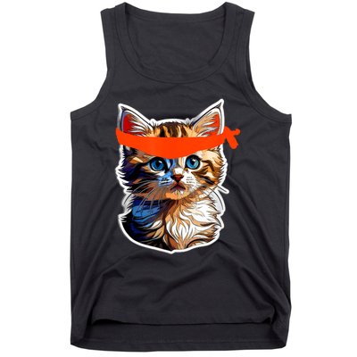 Be A Roaring Kitty Game The Stop Orange Bandana Meme Tank Top