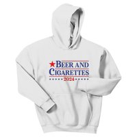 Beer And Retro Cigarettes 2024 Funny Apparel Kids Hoodie