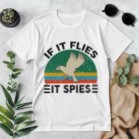 Bird A.R.E.N.T Real If Flies It Spies Premium T-Shirt