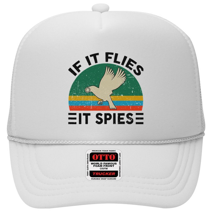 Bird A.R.E.N.T Real If Flies It Spies Trucker Hat