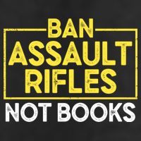 Ban Assault Rifles Not Books Cool Comfort Performance Bucket Hat