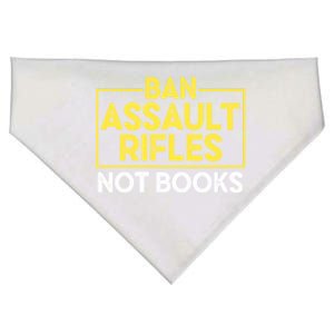 Ban Assault Rifles Not Books USA-Made Doggie Bandana