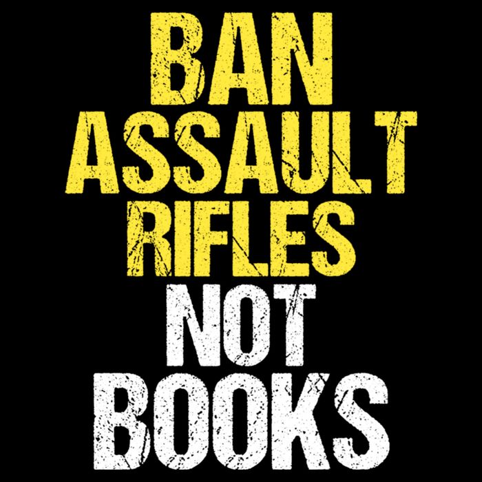 Ban Assault Rifles Not Books Flexfit Unipanel Trucker Cap