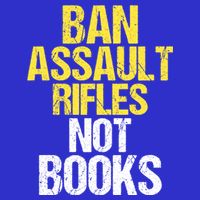 Ban Assault Rifles Not Books Short Acrylic Beanie