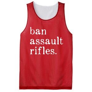 Ban Assault Rifles Mesh Reversible Basketball Jersey Tank