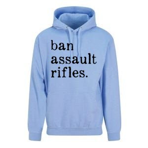 Ban Assault Rifles Unisex Surf Hoodie