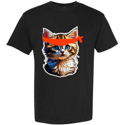 Be A Roaring Kitty Game The Stop Orange Bandana Garment-Dyed Heavyweight T-Shirt