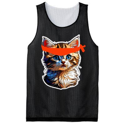 Be A Roaring Kitty Game The Stop Orange Bandana Mesh Reversible Basketball Jersey Tank