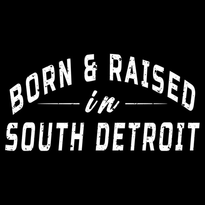Born And Raised In South Detroit Cooling Performance Crew T-Shirt