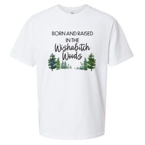 Born And Raised In The Wishabitch Woods Sueded Cloud Jersey T-Shirt