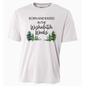 Born And Raised In The Wishabitch Woods Cooling Performance Crew T-Shirt