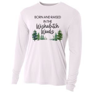 Born And Raised In The Wishabitch Woods Cooling Performance Long Sleeve Crew