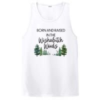 Born And Raised In The Wishabitch Woods PosiCharge Competitor Tank