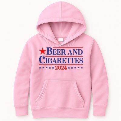 Beer And Retro Cigarettes 2024 Kids Hoodie