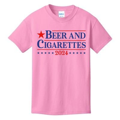 Beer And Retro Cigarettes 2024 Kids T-Shirt