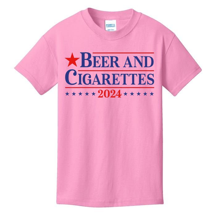 Beer And Retro Cigarettes 2024 Kids T-Shirt