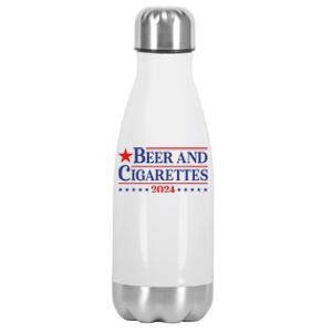 Beer And Retro Cigarettes 2024 Stainless Steel Insulated Water Bottle