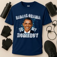 Barack Obama Is My Home boy Cooling Performance Crew T-Shirt