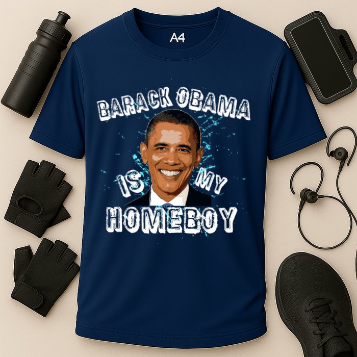Barack Obama Is My Home boy Cooling Performance Crew T-Shirt